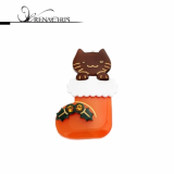 Christmas -x-mas- Merry Cat point hairpin
